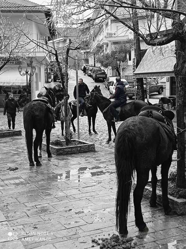 Πορεία ιππέων Αιανής προς το Μοναστήρι Ζάβορδας