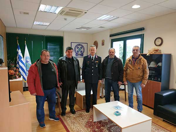 Συνάντηση του Συλλόγου Απόστρατων Σωμάτων Ασφαλείας Κοζάνης με τον Γενικό Περιφερειακό Αστυνομικό Διευθυντή, Ταξίαρχο Σπυρίδων Διόγκαρη