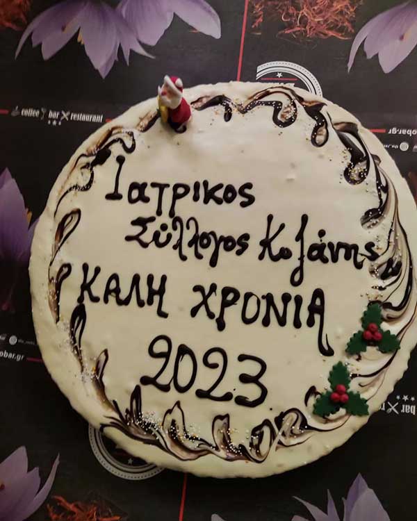 Ο Ιατρικός Σύλλογος Κοζάνης έκοψε την πίτα του