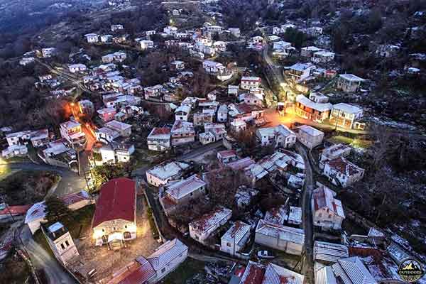 Όμορφη εικόνα από την Καστανιά Σερβίων
