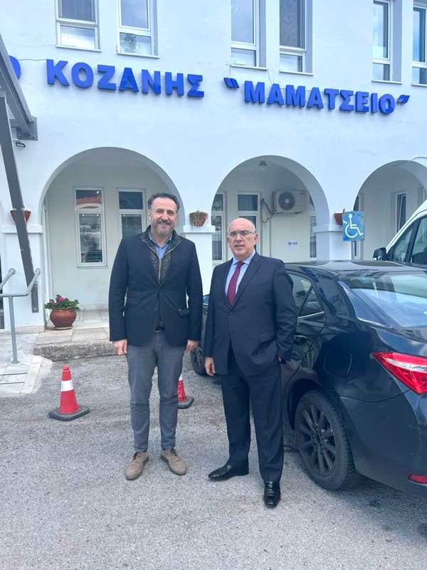 Συνάντηση του Μιχάλη Παπαδόπουλου με το Δημήτρη Σιόλιο