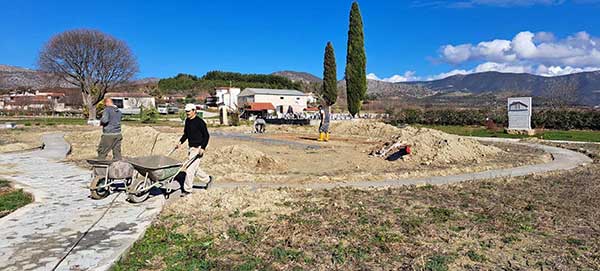 Οι εργασίες στο πάρκο Γενοκτονίας στο Ροδίτη συνεχίζονται