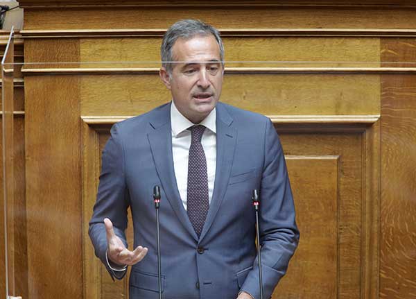 Ερώτηση του Στάθη Κωνσταντινίδη στον Υπουργό Οικονομικών για τον διακανονισμό των παλαιών και νέων ληξιπρόθεσμων οφειλών προς το Δημόσιο, σε πάνω από 60 δόσεις
