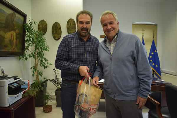 Συνάντηση του Δημάρχου Φλώρινας με τον Υπουργό Εσωτερικών κ. Μάκη Βορίδη