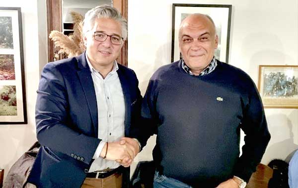 Ο Διογένης Γκαντίνας στην παράταξη του Χρήστου Ζευκλή