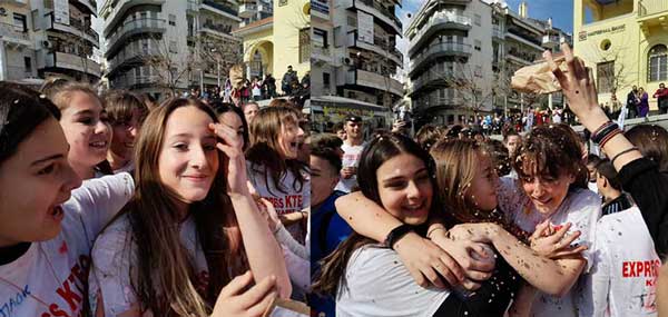 H ομάδα 129 και η Αθανασία από το Α2 στο 2ο Γυμνάσιο Κοζάνης, νικητές στα Sourd Games 2023