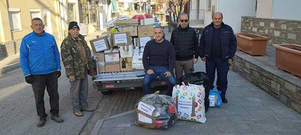 Ανθρωπιστική βοήθεια για τους σεισμοπαθείς της Τουρκίας και της Συρίας συγκεντρώθηκε και από την Κοινότητα Αιανής