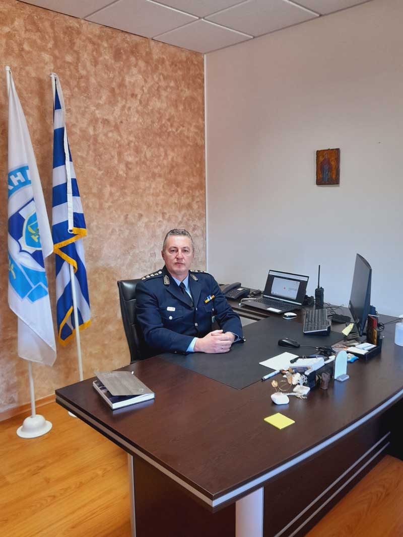 Ανάληψη καθηκόντων Αστυνομικού Διευθυντή της Διεύθυνσης Αστυνομίας Κοζάνης