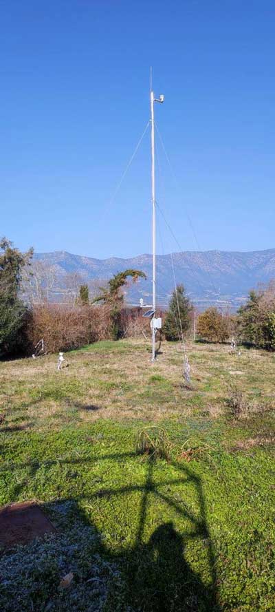 Νέος μετεωρολογικός σταθμός στο χώρο του βιολογικού καθαρισμού Βελβεντού