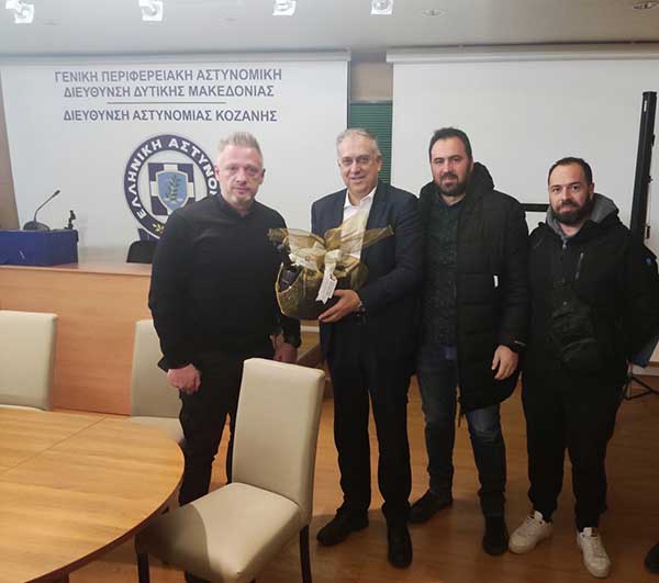 Πραγματοποιήθηκε συνάντηση μελών της Ένωσης Αστυνομικών Υπαλλήλων Κοζάνης με τον υπουργό Προστασίας του Πολίτη κ. Παναγιώτη Θεοδωρικάκο