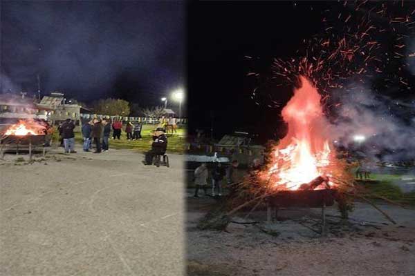 Άναψε ο φανός στο Ρύμνιο την Κυριακή της Μικρής Αποκριάς