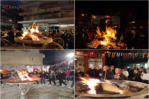Η Κοζάνη στις φλόγες – 14 γειτονιές και 14 φανοί στους ρυθμούς του Έντεκα