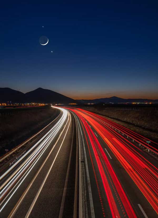 Φωτογραφία ημέρας: Ακολουθώντας την σκοτεινή πλευρά του φεγγαριού…..Τετράλοφος Κοζάνης !!!