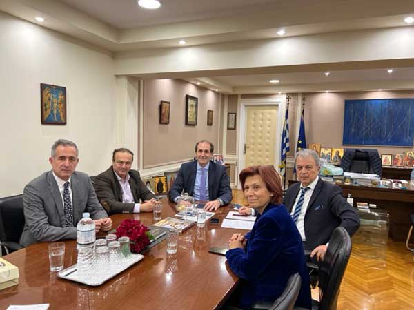 Συνάντηση του Βουλευτή Γ. Αμανατίδη με τον Υφυπουργό Οικονομικών Α. Βεσυρόπουλο για τις επιδοτήσεις μικρομεσαίων επιχειρήσεων