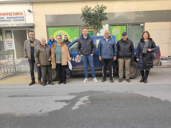 Οι εργαζόμενοι της ΔΕΗ, από τα Σκληρά του νότιου πεδίου προσέφεραν βοήθεια στον καλό Σαμαρείτη