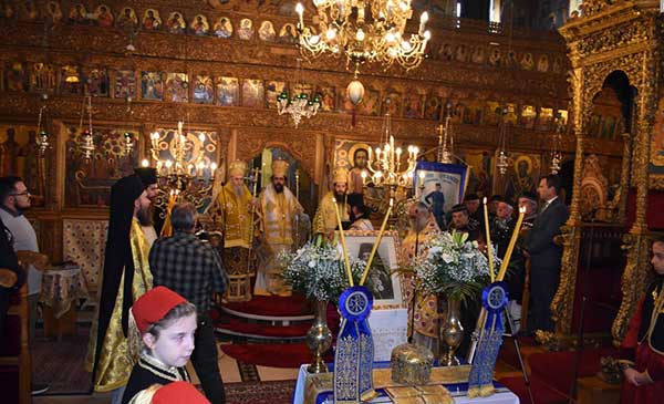 Αρχιερατικό συλλείτουργο και μνημόσυνο για τον Γερμανό Καραβαγγέλη και όλους τους Μητροπολίτες Καστορίας