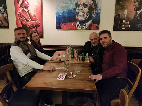 O Γιώργος Κιμούλης στο The Restobar