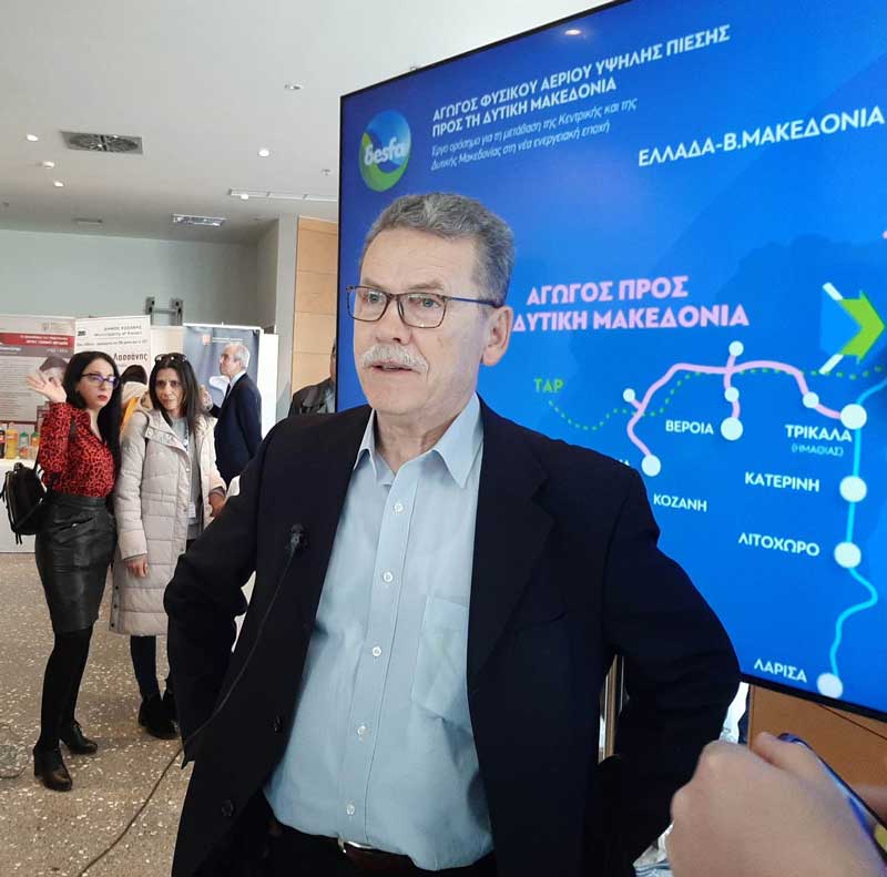 Λάζαρος Μαλούτας για την έλευση φυσικού αερίου: “Καλώς τον και ας άργησε”
