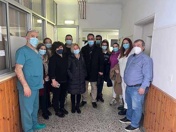 Η παράταξη “Μαζί για την Κοζάνη” στο Γ.Ν. Κοζάνης “Μαμάτσειο”