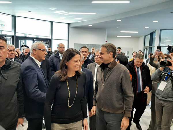 Ο πρωθυπουργός Κυριάκος Μητσοτάκης στο Πανεπιστήμιο Δυτικής Μακεδονίας
