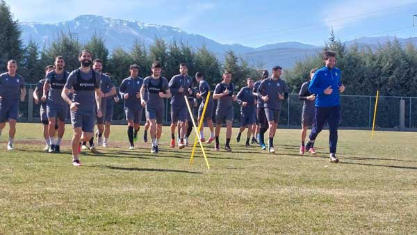 Η προετοιμασία της ΦΣ Κοζάνης για τον αγώνα την Κυριακή 26 Φεβρουαρίου