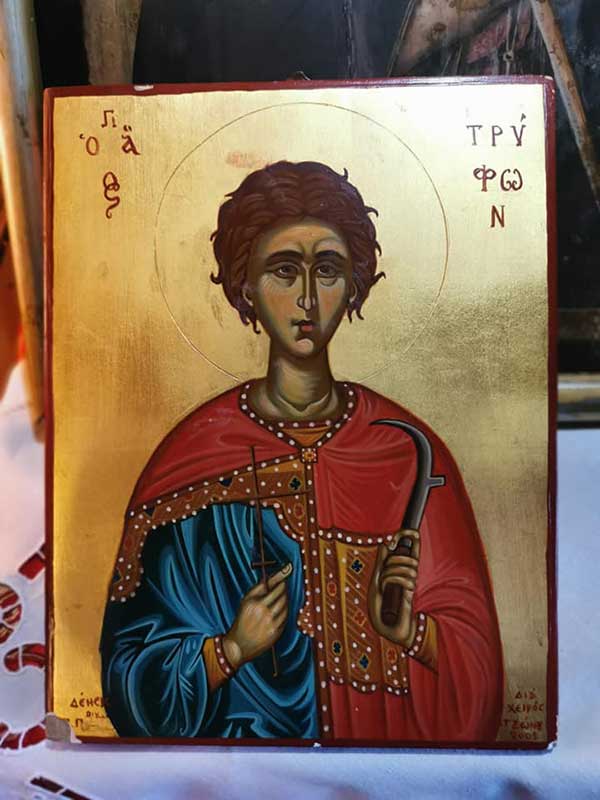 Ο εορτασμός του Αγίου Τρύφωνα, προστάτη των Αμπελουργών, στην Σιάτιστα