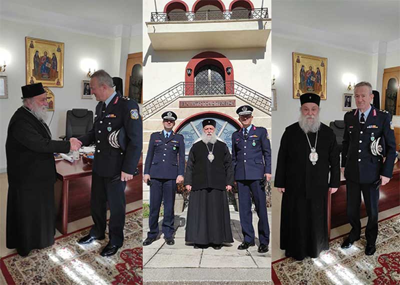 Εθιμοτυπική επίσκεψη του Γενικού Περιφερειακού Αστυνομικού Διευθυντή Δυτικής Μακεδονίας στο Μητροπολίτη Γρεβενών