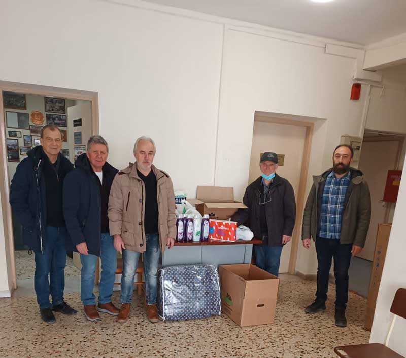 Συνεχίζεται η συγκέντρωση υλικής βοήθειας από τα εργατικά και συνταξιουχικά σωματεία για τους σεισμόπληκτους σε Τουρκία – Συρία
