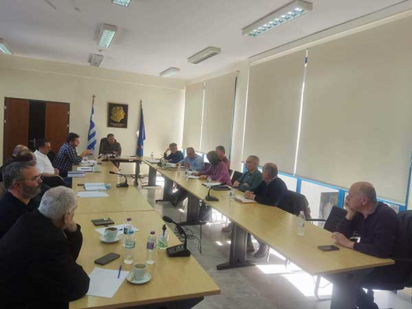 Σύσκεψη με θέμα τη δημιουργία φορέα λειτουργίας φραγμάτων Περιφέρειας Δυτικής Μακεδονίας
