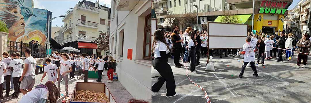 Παραδοσιακά σουρδοπαιχνίδια στην Κοζάνη -Ένας μεγάλος παιδότοπος η πλατεία