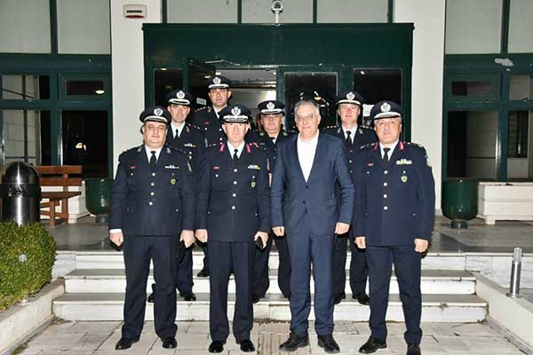 Επίσκεψη του Υπουργού Προστασίας του Πολίτη κ. Τάκη Θεοδωρικάκου στη Γενική Περιφερειακή Αστυνομική Διεύθυνση Δυτικής Μακεδονίας