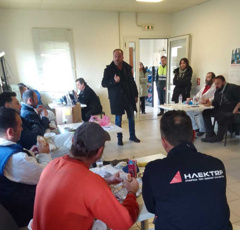 Πραγματοποιήθηκε περιοδεία από κλιμάκιο του ΚΚΕ στην Κοζάνη