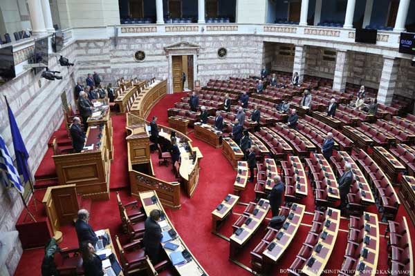 Συλλυπητήρια του Προέδρου της Βουλής και τήρηση ενός λεπτού σιγής για την απώλεια του βουλευτή του ΣΥΡΙΖΑ Νεκτάριου Σαντορινιού
