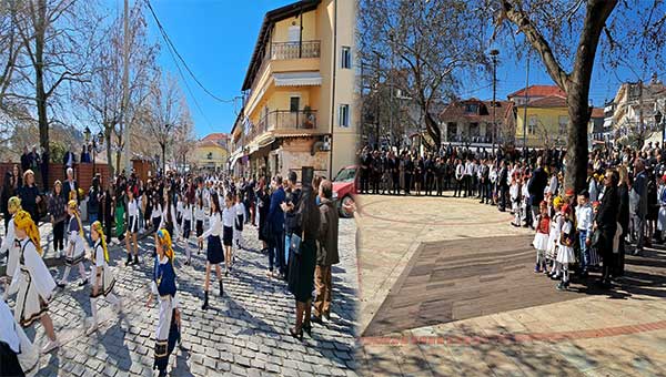 Ο εορτασμός της 25ης Μαρτίου στην Αιανή