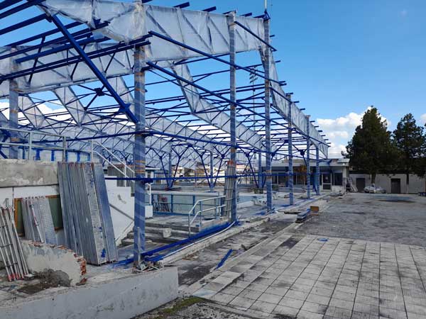 Οι εργασίες στο κολυμβητήριο της Κοζάνης σε αναμονή μέχρι να πάρει έγκριση χρηματοδότησης