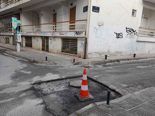 Εικόνες της Κοζάνης μετά από εργασίες σε φρεάτια