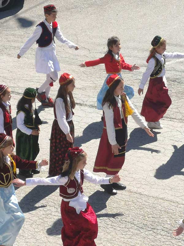 Ο εορτασμός της 25ης Μαρτίου στο Λιβαδερό