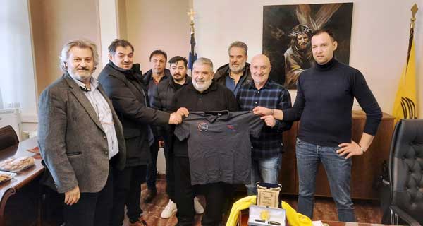 Συνάντηση του Δημάρχου Εορδαίας με το Προεδρείο της νέας Εκτελεστικής Επιτροπής στο Σωματείο Εργαζομένων ΔΕΗ «ΣΠΑΡΤΑΚΟΣ»