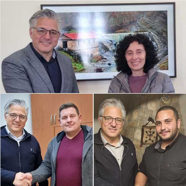 Χ. Ζευκλής: “Καλωσορίζουμε στην παράταξή μας τους Θεοδώρα Κατσάνου, Αλέξανδρο Μπριάζα και Μηνά Λαμπίδη”