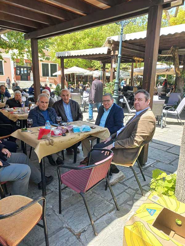 Ο Γιώργος Δακής στο Βελβεντό