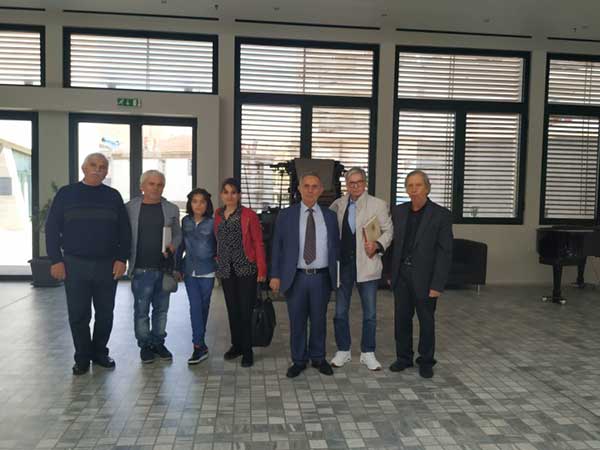 Σημαντικοί επισκέπτες από την Ιταλία και την Ελλάδα στη Κοβεντάρειο Δημοτική Βιβλιοθήκη Κοζάνης