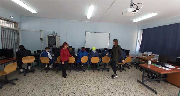 Πιλοτική εφαρμογή στη χρήση της επαυξημένης πραγματικότητας (AR) στο ΓΕΛ Σερβίων