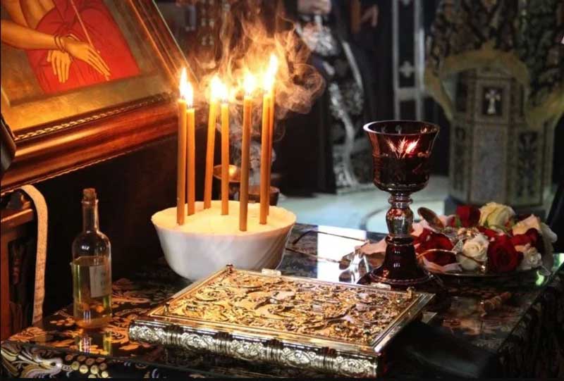 Το Ιερό Ευχέλαιο σήμερα Μεγάλη Τετάρτη