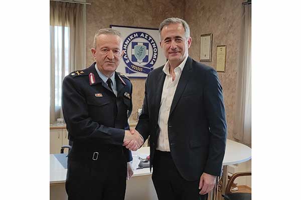 Επίσκεψη του κ. Κωνσταντινίδη στον Γενικό Περιφερειακό Αστυνομικό Διευθυντή Δυτικής Μακεδονίας