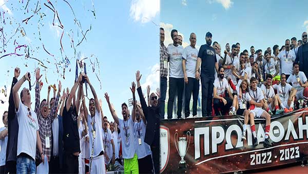 Γ’ Εθνική: H Κοζάνη πρωταθλήτρια στον 2ο όμιλο – H φιέστα των Πρωταθλητών