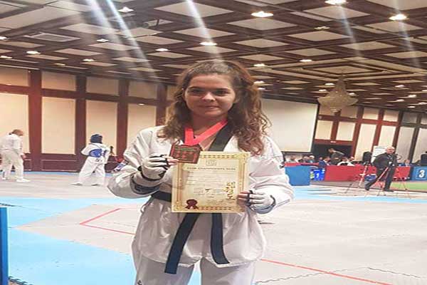 Α.Σ. Σπάρτακος Κοζάνης: Χάλκινο μετάλλιο για την Ντούφα Ελένη στο European club championship