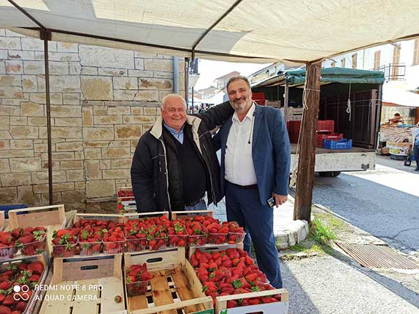 Επίσκεψη του υποψήφιου Βουλευτή Κώστα Πασσαλίδη στις λαϊκές αγορές της Νεάπολης, της Αιανής και του Τσοτυλίου