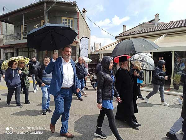 Συμμετοχή του υποψήφιου Βουλευτή Κώστα Πασσαλίδη στη κινητοποίηση των κατοίκων της Γαλατινής για τις ανεμογεννήτριες