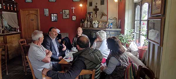 Επίσκεψη Υποψηφίου Βουλευτή του ΣΥΡΙΖΑ ΠΣ Κώστα Πασσαλίδη στην κοινότητα Βλάστης και στην ετήσια εκδήλωση μνήμης του Ολοκαυτώματος στην κοινότητα Πύργων