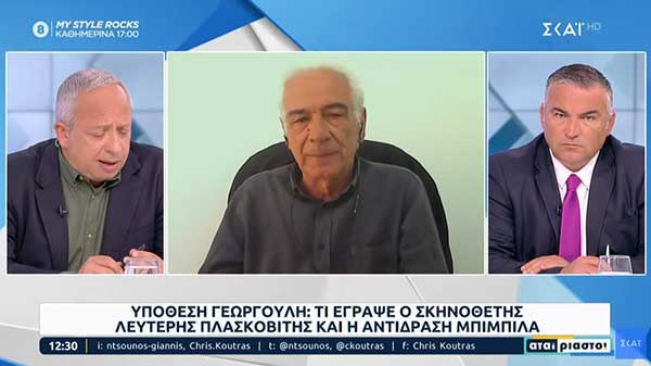 Λ. Πλασκοβίτης: Με εκνευρίζει που για λόγους κομματικούς ο Γεωργούλης αντιμετωπίζεται διαφορετικά